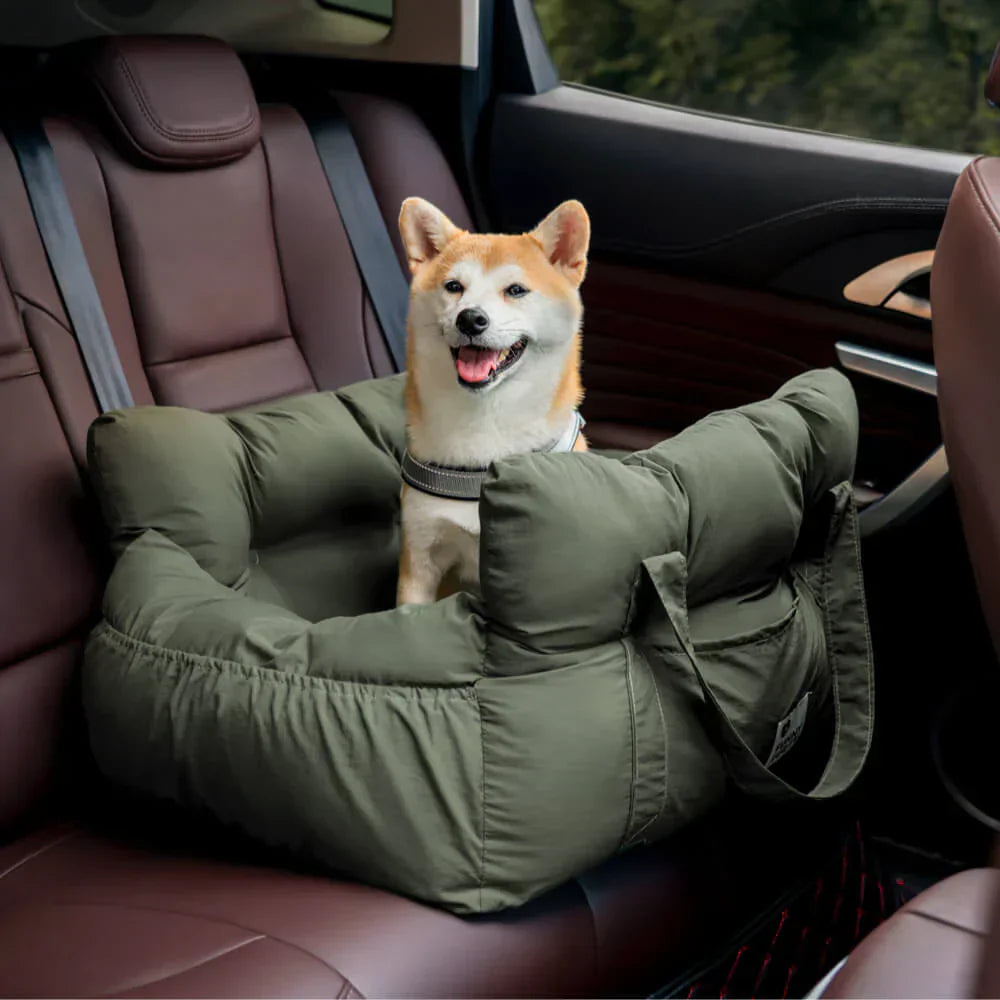 Bequemes Hundebett für das Auto