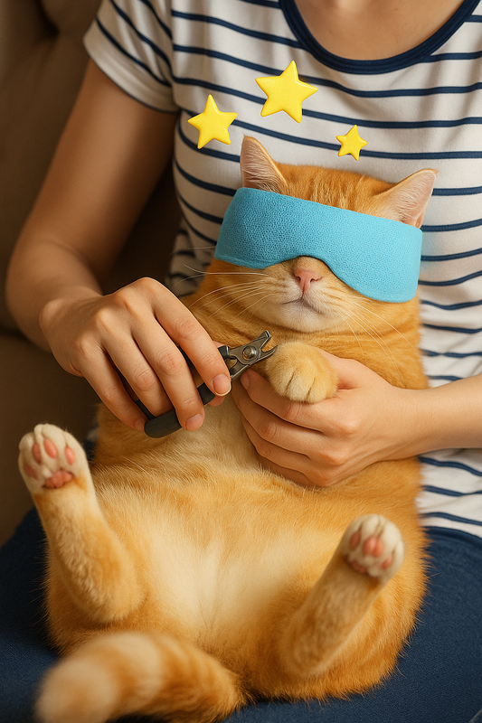 CalmCat® – Sanfte Beruhigungsmaske für sensible Katzen