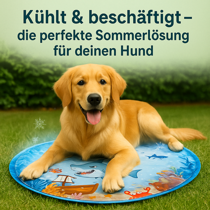 Hunde Spiel & Kühl Wassermatte