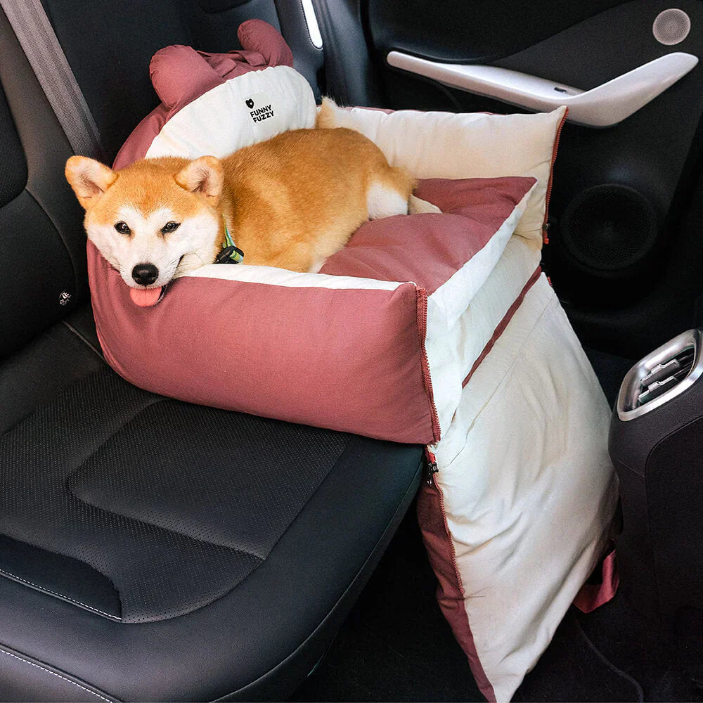 Hundesitzbett für das Auto