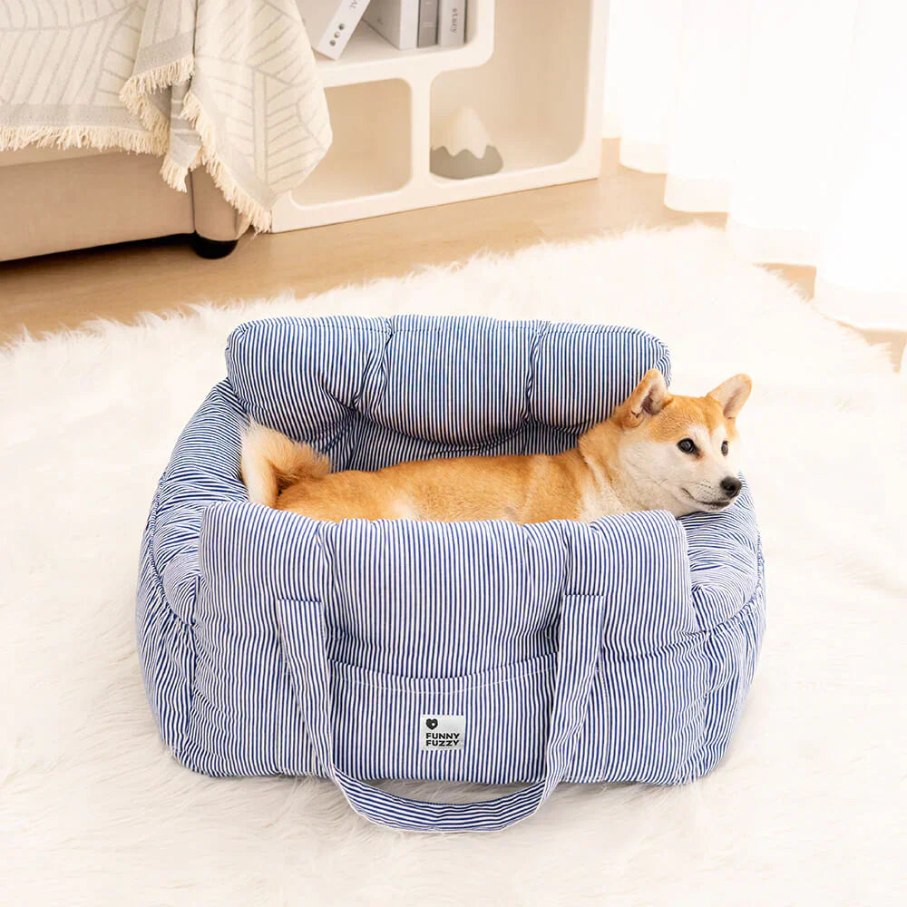 Bequemes Hundebett für das Auto
