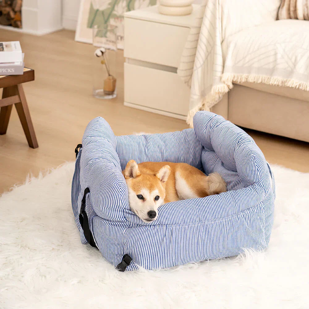 Bequemes Hundebett für das Auto