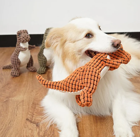 Kuschelweicher Dinosaurier für Haustiere (1+1 Gratis)