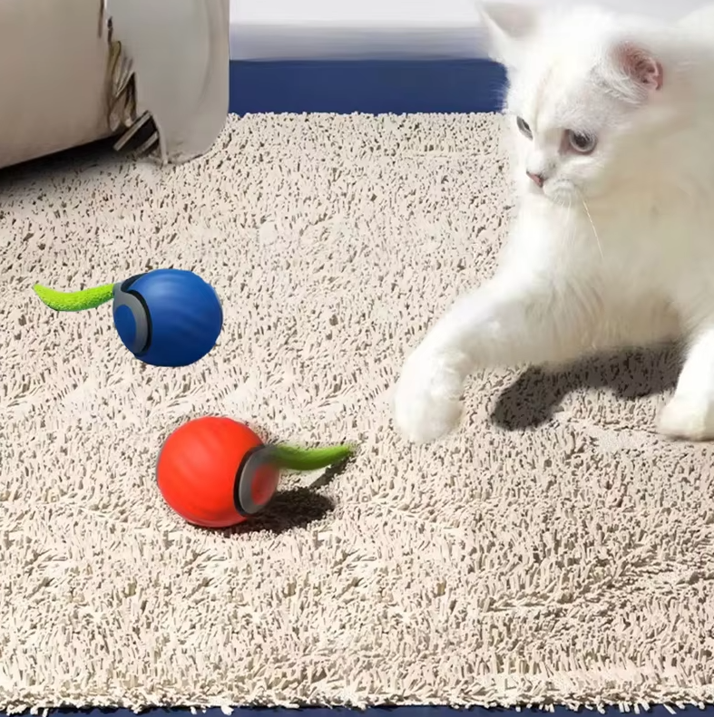 Interaktives Selbstfahrendes Katzenspielzeug mit Bewegungsanimation