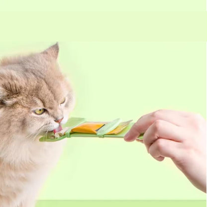 Sanfte Fütterhilfe für Katzen (3 Stück) – Praktisches Schlecken leicht gemacht